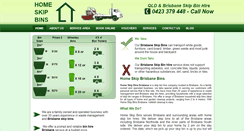 Desktop Screenshot of homeskipbins.com.au